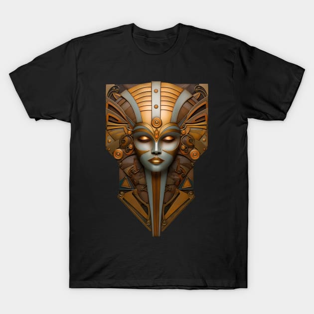 Art Deco Design 03 T-Shirt by Mistywisp